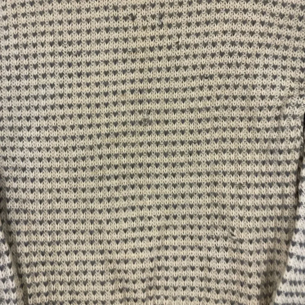 Vintage cream patterned cable knit textured Woolrich knitted fisherman sweater